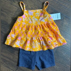 9 month two piece set NWT